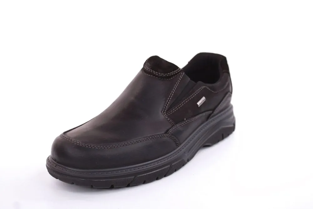 IMAC Herren Slipper Schlupfschuh TEX- Membran schwarz S22 252458
